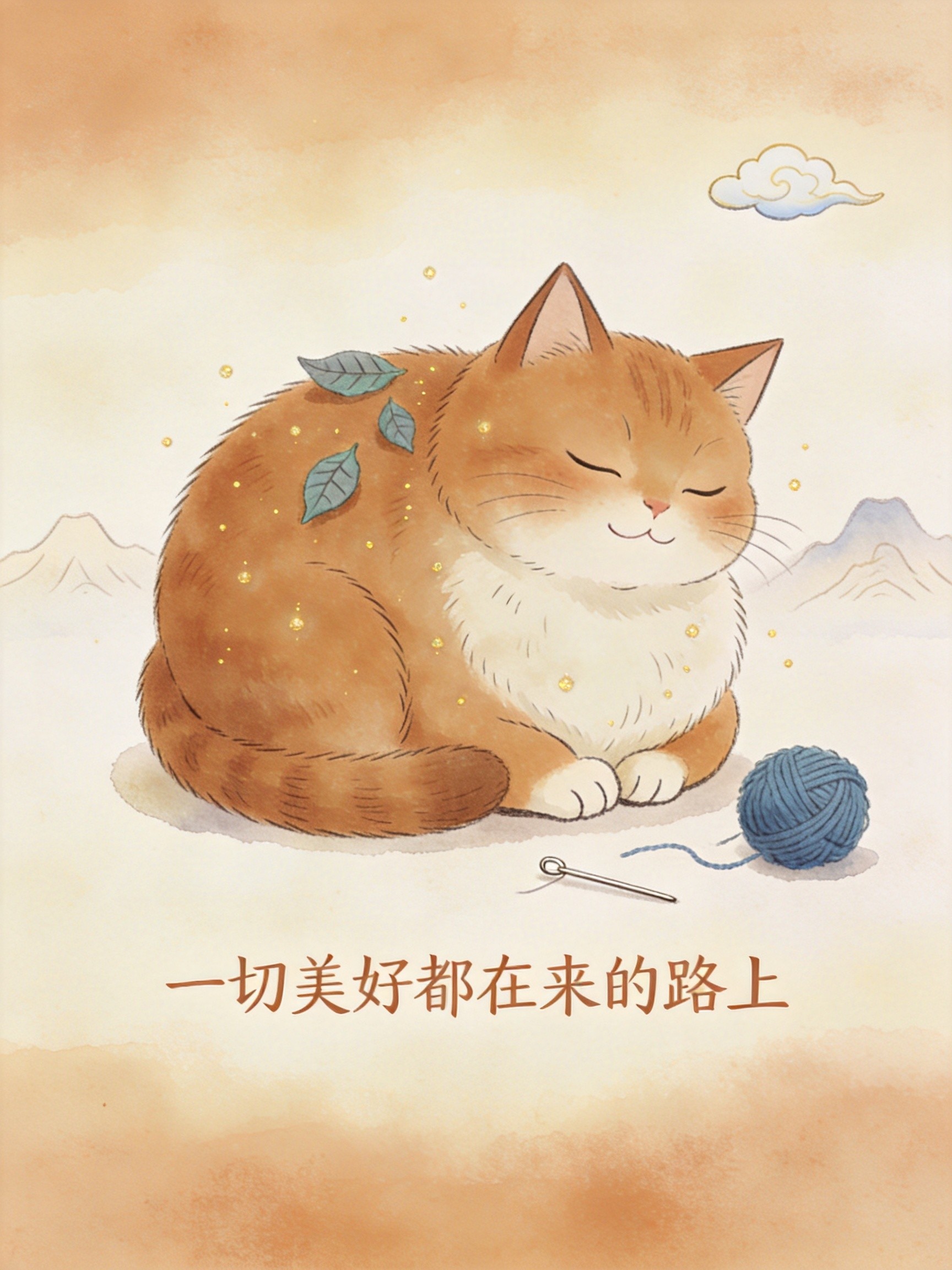 沉睡的瓦猫